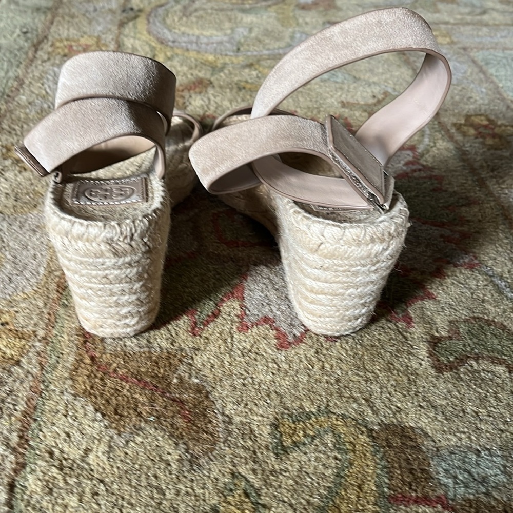 Tory Burch Suede Espadrille Sandals - Picture 3 of 3